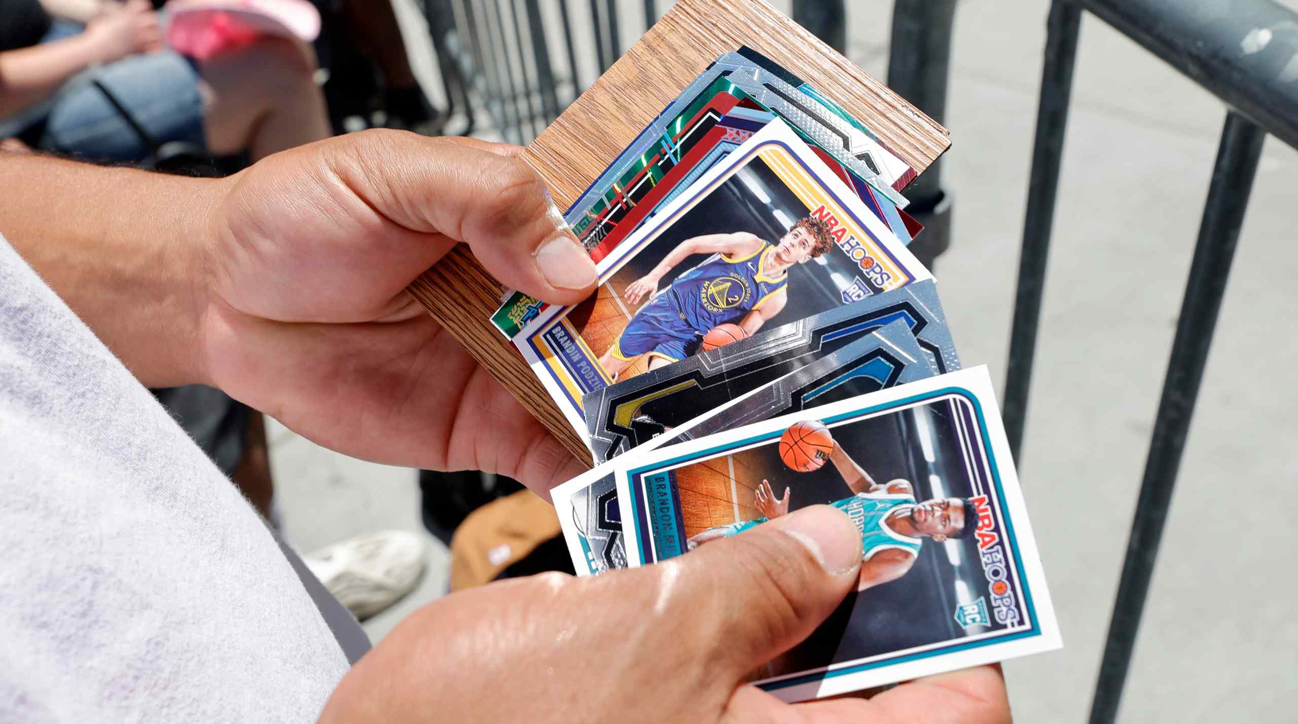 Basketball trading cards